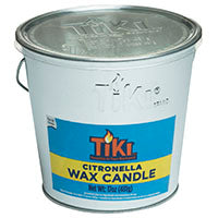 Tiki 1412110 Citronella Wax Candle with Handle, 17 oz Bucket