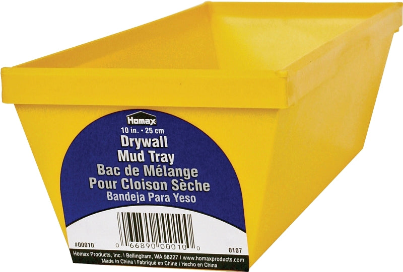 Homax 00010 Drywall Mud Tray, Polystyrene