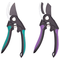 Landscapers Select GP1296+GP1297 Pruning Shear Set, 1/2 in Cutting Capacity, Steel Blade, Plastic Handle, 8-1/2 in OAL