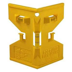 Empire POLYCAST Series 721 Post and Pipe Level, 3-Vial, Magnetic, Polycast