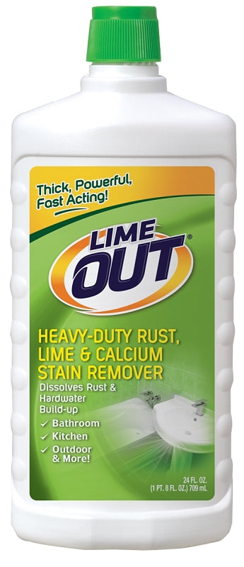 Lime Out AO06N Stain Remover, 24 oz, Liquid, Lime, Blue