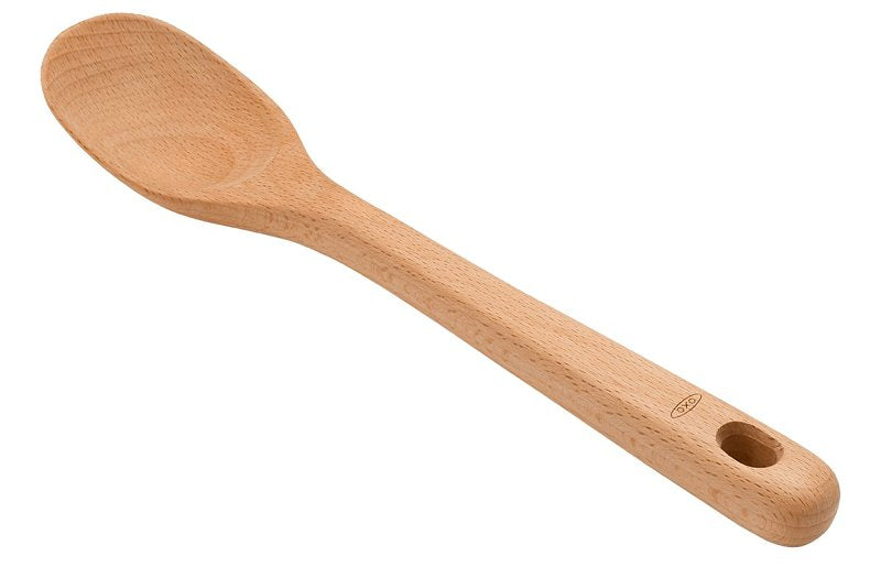SPOON WOODEN LARGE 2-9/16X14IN