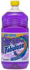 Fabuloso 53041 All-Purpose Cleaner, 56 oz Bottle, Liquid, Lavender, Purple