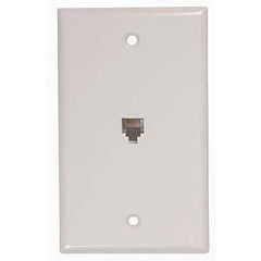 RCA CTP247WHR Telephone Wallplate, White