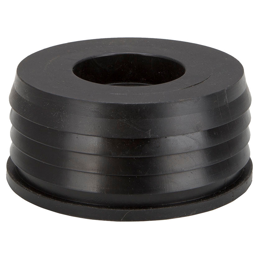 ProSource 44U-205 Hub Donut, 4 x 2 in, PVC, Black