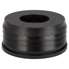 ProSource 44U-205 Hub Donut, 4 x 2 in, PVC, Black