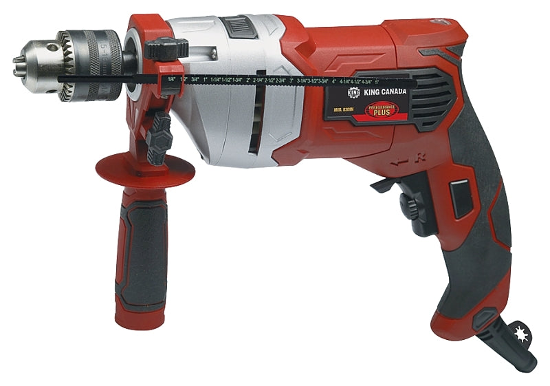 King Canada 8309N Hammer Drill, 6.3 A, 1/2 in Chuck, 2900 rpm Speed