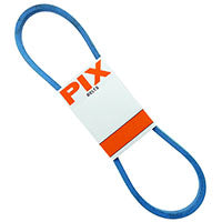 PIX A51K Fractional Horsepower V-Belt, 53 in Outside Circumference, 1/2 in W, 9/32 in Thick, Blue