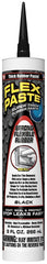 Flex Paste PFSBLKR10 Rubberized Adhesive, Black, 9 oz, Cartridge