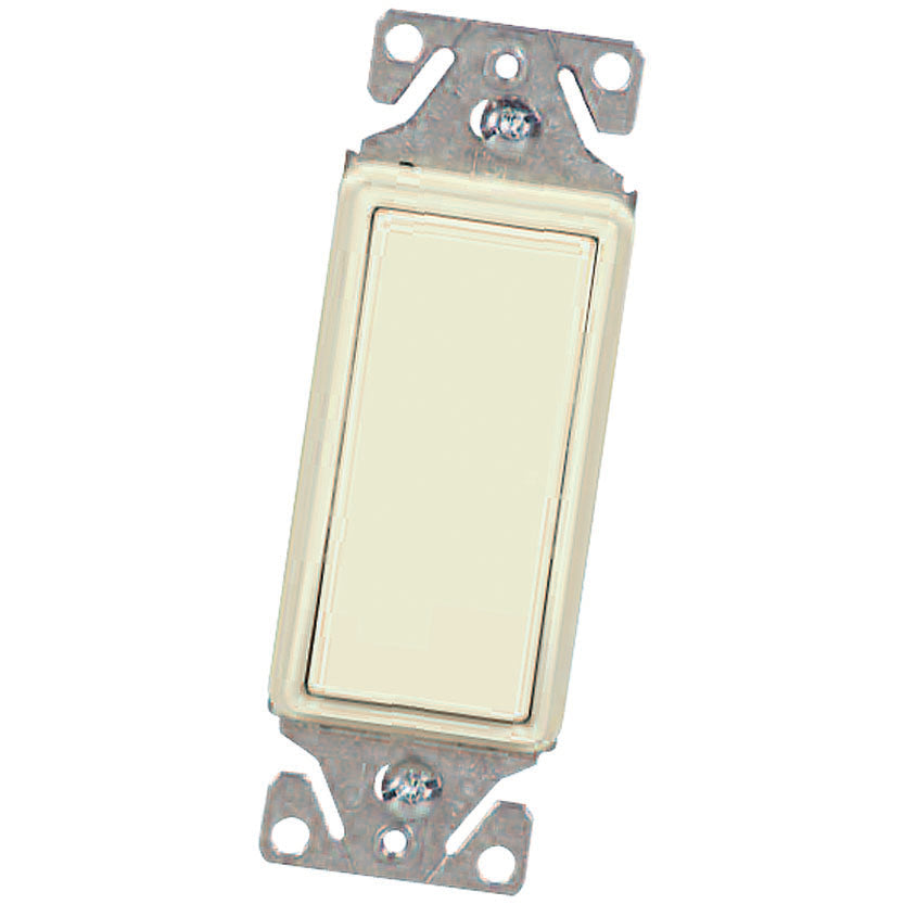Eaton 7521W-BOX Switch, 15 A, 120/277 V, Thermoplastic Housing Material, White