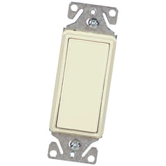 Eaton 7521W-BOX Switch, 15 A, 120/277 V, Thermoplastic Housing Material, White