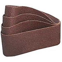 Norton 27946 Sanding Belt, 4 in W, 24 in L, 50 Grit, Coarse, Aluminum Oxide Abrasive