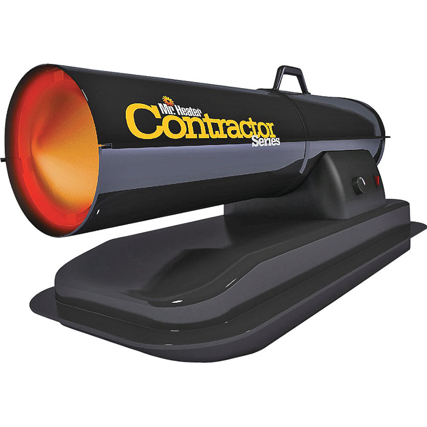 Mr. Heater F210180 Forced Air Heater, 6 gal Fuel Tank, Kerosene, 80000 Btu, 1875 sq-ft Heating Area