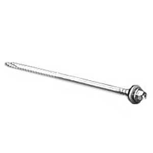 Hillman TimberTite Series LTS-1471010/47807 Screw, 1/4 in Thread, Hex Drive, Steel, Ceramic, 10 PK