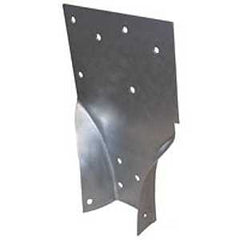 MiTek SPT24 Double Stud Plate Tie, 1-9/16 in W, 3-1/2 in D, 5-5/8 in H, Steel, G90 Galvanized