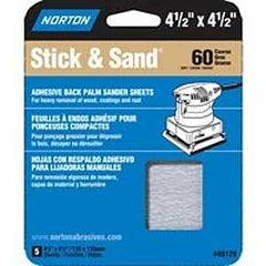 49129 SANDPAPER ADH 4.5X4.5 60