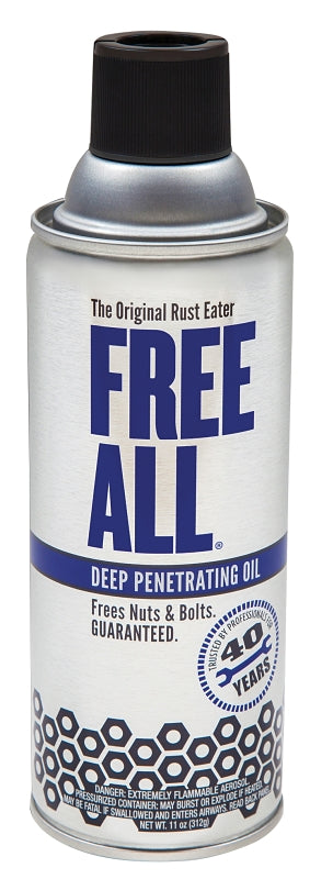 Free All RE12 Deep Penetrating Oil, 11 oz, Can, Liquid