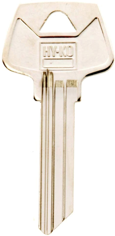 Hy-Ko 11010S31 Key Blank, Brass, Nickel, For: Sargent Cabinet, House Locks and Padlocks