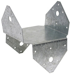 Simpson Strong-Tie BC6Z Post Cap, 6 x 6 in Post/Joist, Steel, ZMAX