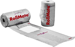 Novolex RollMate 8116008 T-Shirt Roll Bag, 7.2 in L, 15 in W, L, Plastic, White