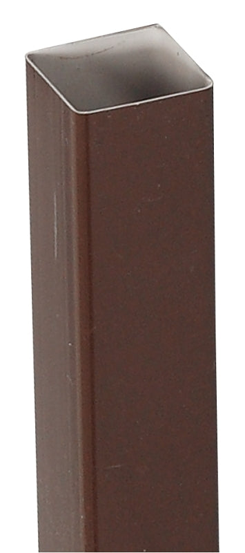 DOWNSPOUT CONTEMP VNYL BRN 2IN