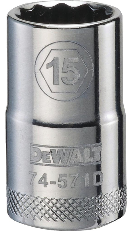 DWMT74571OSP SKT 1/2DR 15MM