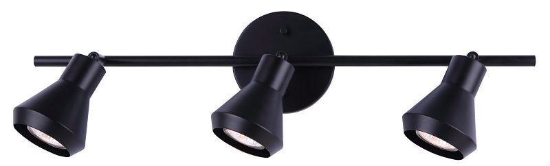 TRACK LIGHT 3LT GU10 MBLK 50W