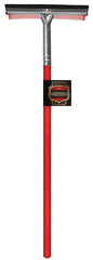 Sm Arnold 25-621 Squeegee Sponge, Nylon/Rubber Blade, Wood Handle, Red