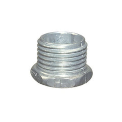 Halex 07005B Conduit Chase Nipple, 1/2 in Threaded, 1.02 in OD, Zinc