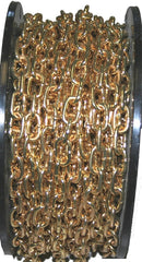 Ben-Mor 51021 Twist Link Chain, #4, 100 ft L, 200 lb Working Load, Carbon Steel, Zinc