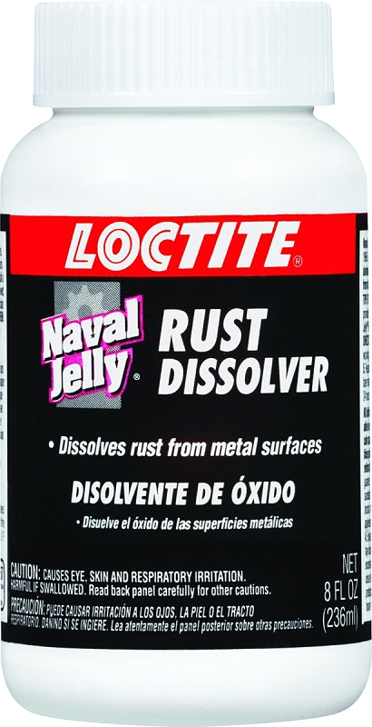 Loctite Naval Jelly 1381191 Rust Dissolver, Gel, Lime, Pink, 8 oz, Bottle