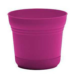Bloem Saturn Series SP1215 Planter, 12 in Dia, Fuchsia