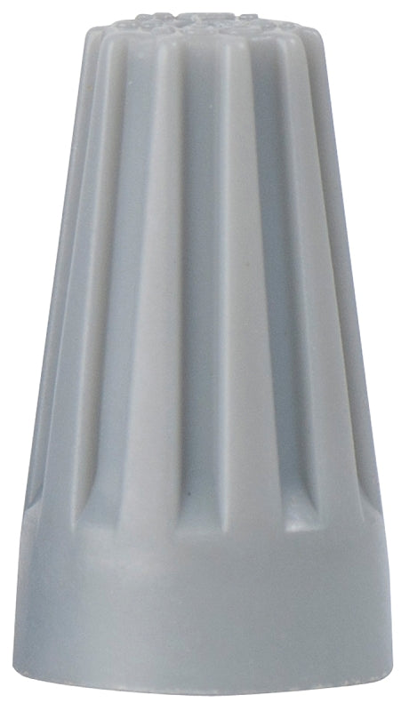 GB WireGard GB-1 25-001 Wire Connector, 22 to 16 AWG Wire, Steel Contact, Polypropylene Housing Material, Gray
