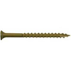 Camo 0356194 Deck Screw, #10 Thread, 3-1/2 in L, Bugle Head, Star Drive, Type 17 Slash Point, Carbon Steel