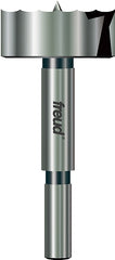 Freud Precision Shear PB-011 Forstner Bit, 1-1/2 in Dia, 3-1/2 in OAL, 3/8 in Dia Shank