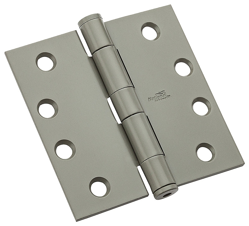 National Hardware N236-016 Template Hinge, Steel, Prime Coat, Non-Rising, Removable Pin, 85 lb