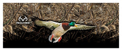 Realtree RT-TG-DK-MX5 Decal, Duck Tailgate Graphic, White Legend, Vinyl Adhesive