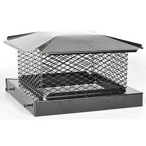 Imperial BM0378 Bolt-On Chimney Cap, Satin