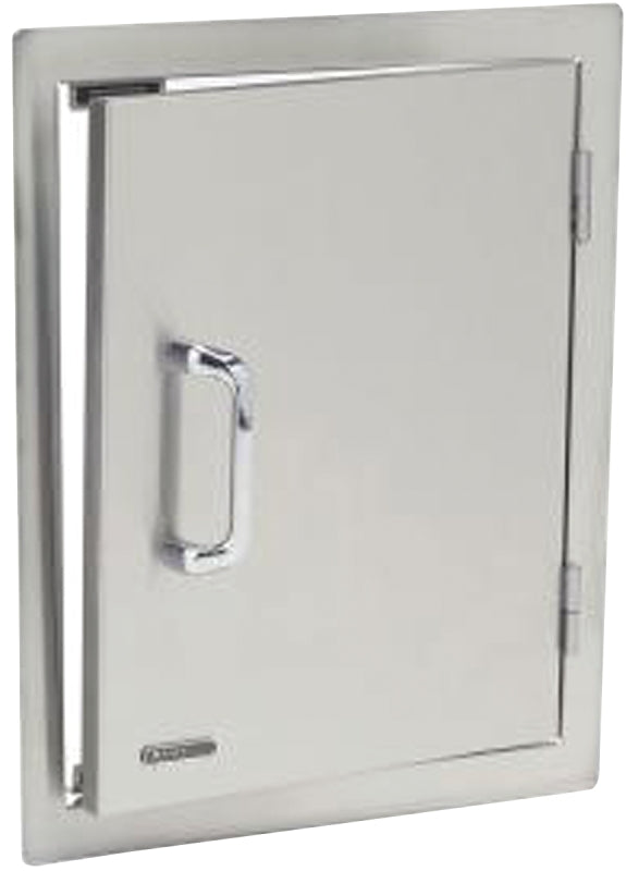 Bull 89975 Double Walled Door, 17-7/8 in L, 22 in W, 1-7/8 in H, Stainless Steel