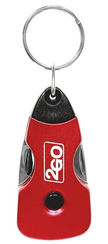 Hy-Ko KC624 LED Key Chain, Steel Case
