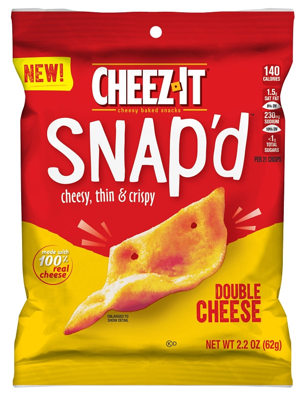 Cheez-It 24100114221 Crackers, Double Cheese