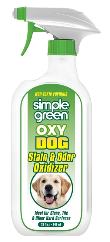 Simple Green 2010000615303 Dog Stain and Odor Oxidizer, Liquid, Citrus, 32 oz