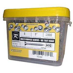 FKCYZ83P 8 3IN YELLOW ZINC 8X3