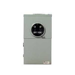 Cutler-Hammer MBT48B125BTS Meter Breaker, 8 -Pole, 125 A, 4 -Space, NEMA 3R Enclosure, Surface Mounting