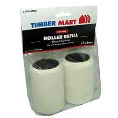 NOUR Z 3T05-2TBM Paint Roller Refill, 5 mm Thick Nap, 75 mm L, Polyester Cover