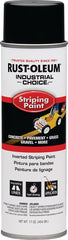 Industrial Choice 1677838 Inverted Marking Spray Paint, Flat/Matte, Black, 18 oz, Can