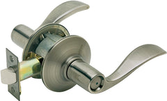 Schlage Accent Series F40 ACC 620 Privacy Lever, Mechanical Lock, Antique Pewter, Lever Handle, Metal, Residential