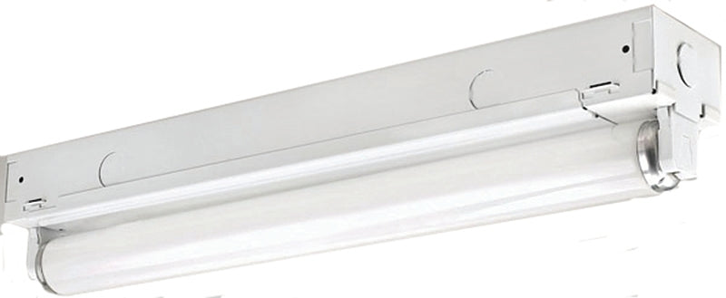 Canarm FT8181 Strip Light Fixture, 1-Lamp, White Fixture