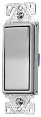 Eaton Wiring Devices 7500 7503SG-K-L Rocker Switch, 15 A, 120/277 V, 3-Way, Thermoplastic Housing Material