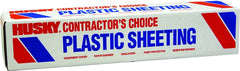 Poly-America CF01512-200C Painter's Sheeting, 200 ft L, 12 ft W, Clear